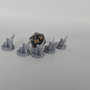 Pixie Miniatures Set – Resin Fairy Minis for D&D, Pathfinder image 3