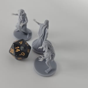 Hag Coven Miniatures – D&D Resin Mini, Pathfinder NPC, MZ4250 Design image 3