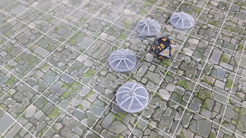 Giant Wolf Spider Pack 4 pc collection for Tabletop Gaming image 9
