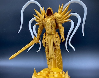 Diablo Tyrael Action Figure: Golden Archangel Collectible (30cm)