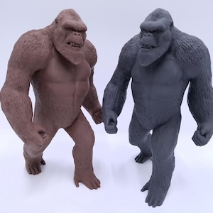 King Kong 2024 Action Figure | Available in 3 Sizes | 3D Printed detailed &quot;sculpture&quot; | Perfect Gift for Kong and Kaiju Fans | Unique gift