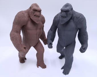 Statua/figura di King Kong: scultura Kaiju dettagliata