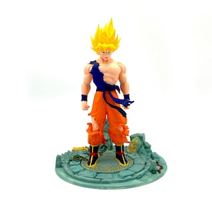 Hand painted Goku sculpture Dragon Ball | Anime Series Statue | Perfect gift for him | High quality 3d Sculpture | Fan art 3D print figure