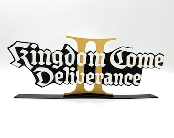 Kingdom Come: Deliverance II Logo: Czeska gra kolekcjonerska wydrukowana w 3D