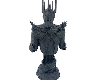 Sauron Byst: Sagan om Ringen 3D-utskriven staty