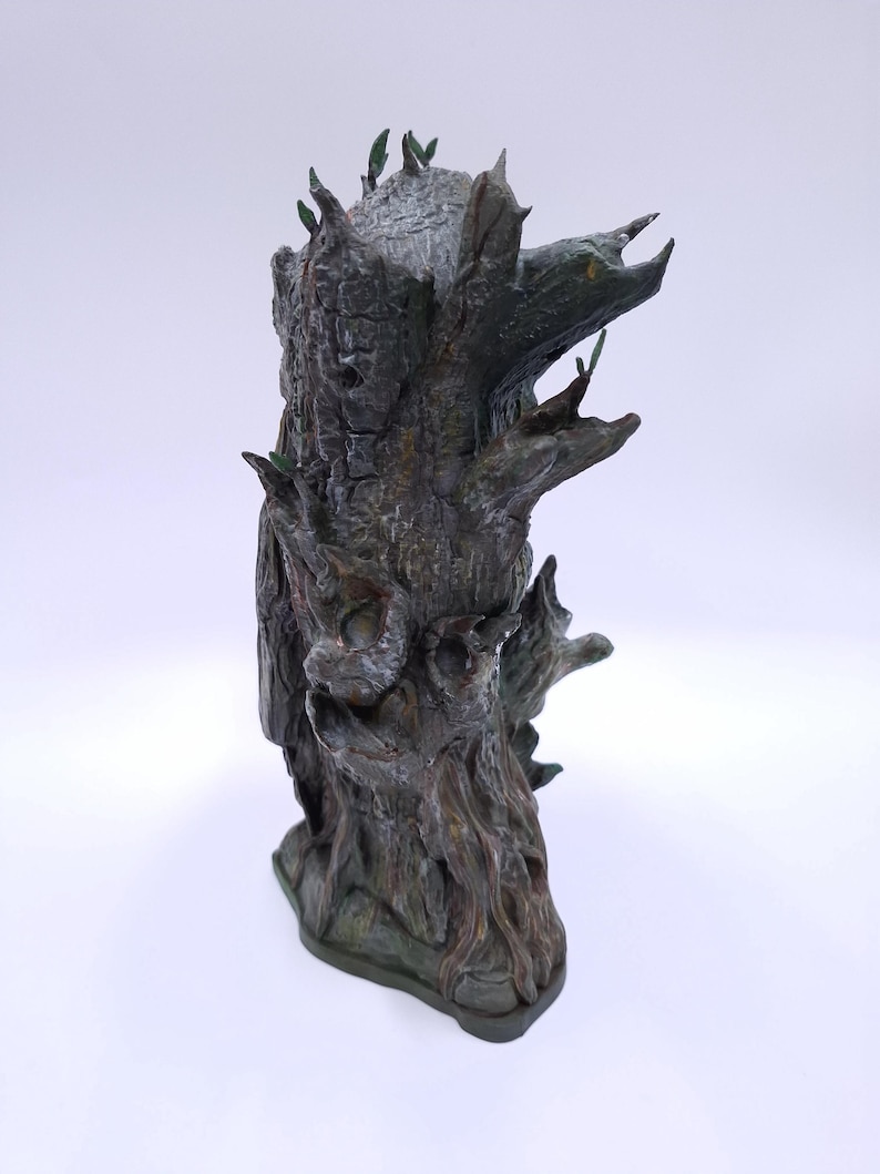 Trädskäggbyst Handmålad Lotr Fan Art, 3D-utskriven figur bild 4