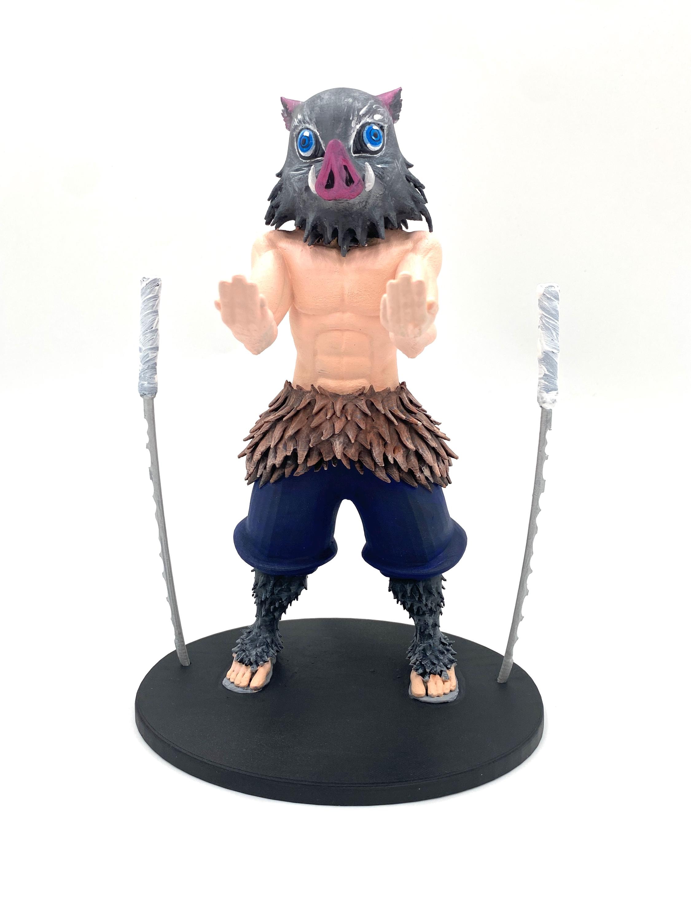 Demon Slayer Inosuke Controller Stand Hand Painted | Anime Controller ...