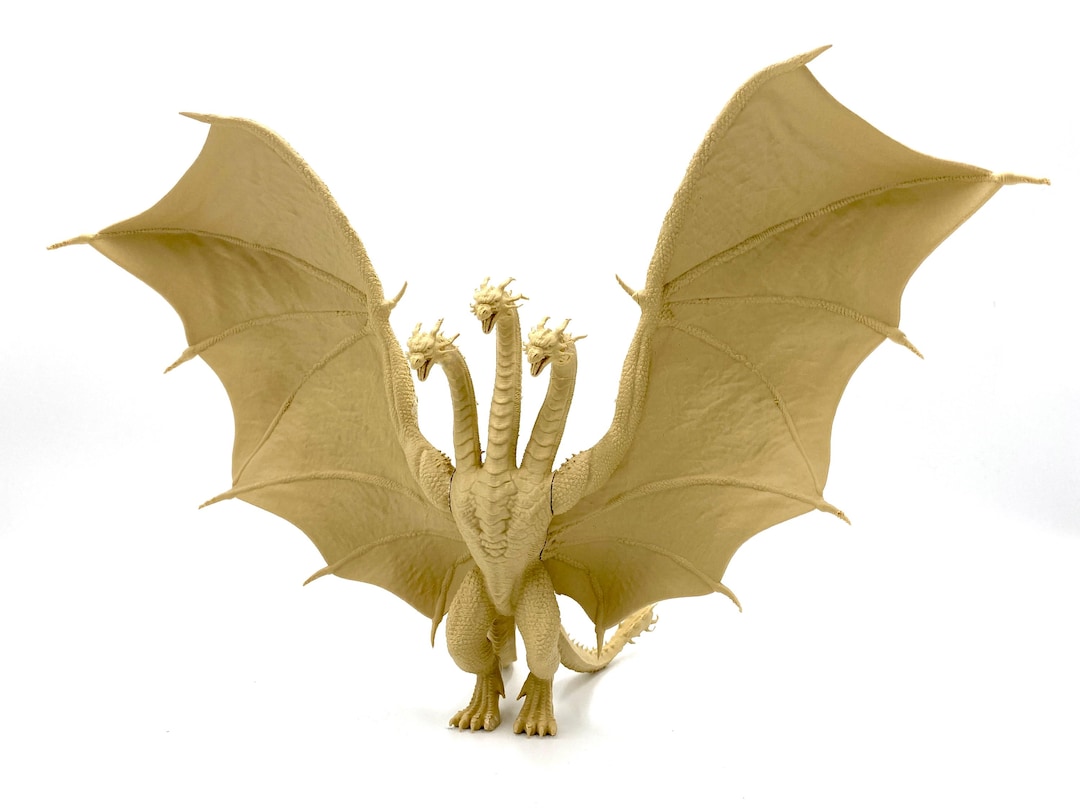 ゴジラ ギドラ 他怪獣フィギュア ギドラ アクションフィギュア：ゴジラ×コング コレクタブル怪獣 - Etsy