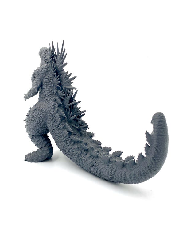 Godzilla Minus One Action Figure: 3D Printed Kaiju