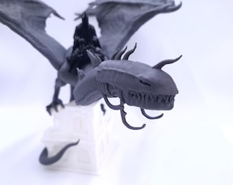 Häxkungen på Fellbeast-figur | 3D-utskriven LotR-staty