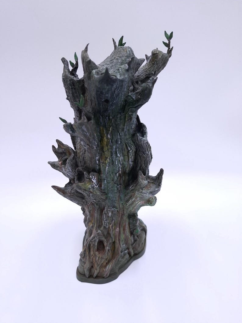 Trädskäggbyst Handmålad Lotr Fan Art, 3D-utskriven figur bild 5