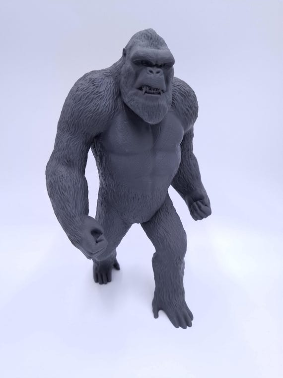 3D Printed King Kong Action Figure: Godzilla Vs Kong Collectible 3D Printed King Kong Action Figure: Godzilla Vs Kong Collectible