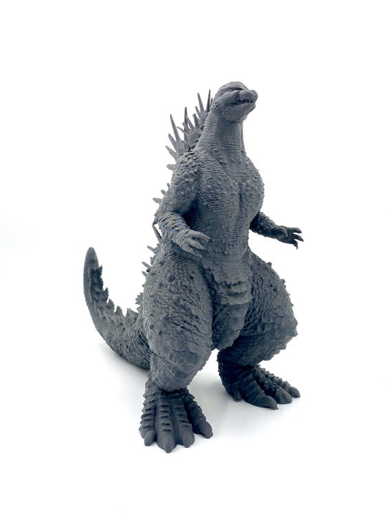 Godzilla Minus One Action Figure: 3D Printed Kaiju Collectible - Etsy