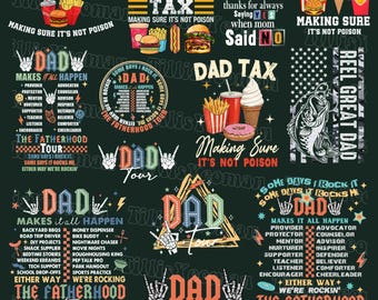 Dad Tax Making Sure It&#39;s Not Poison Fathers Day Png Bundle, Funny Dad Tax Png, Fathers Day, Funny Dad Png, Taxation Png, Gift For Dad