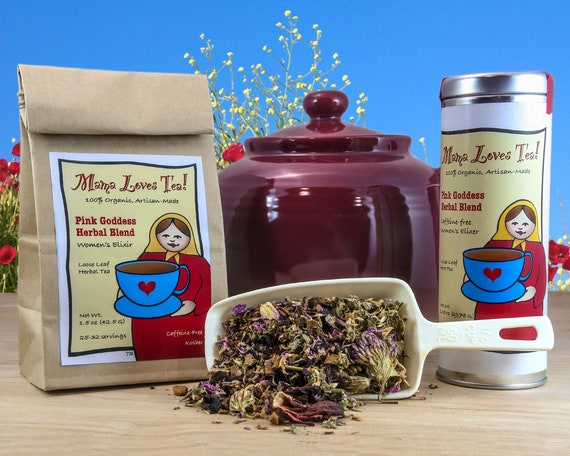 Organic Dried Red Rose Petals and Buds, Edible Flowers, Herb Tea 