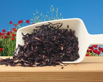 Organic Hibiscus, Dried, Herb, Herb Tea, Herbal, Food Craft Supply