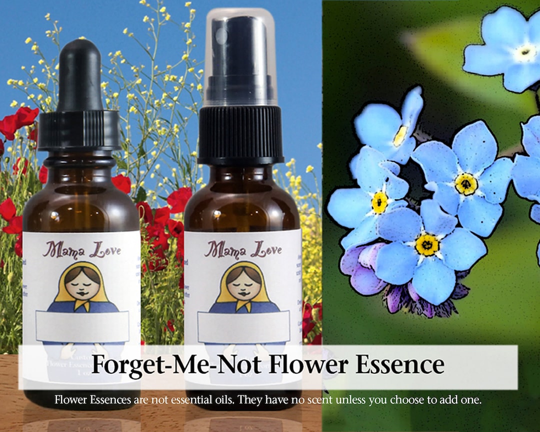 Organic Flower Essence Dropper or Spray for Etsy