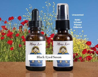 Black-Eyed Susan Flower Essence: Trauma Integration, (Dropper or Spray)