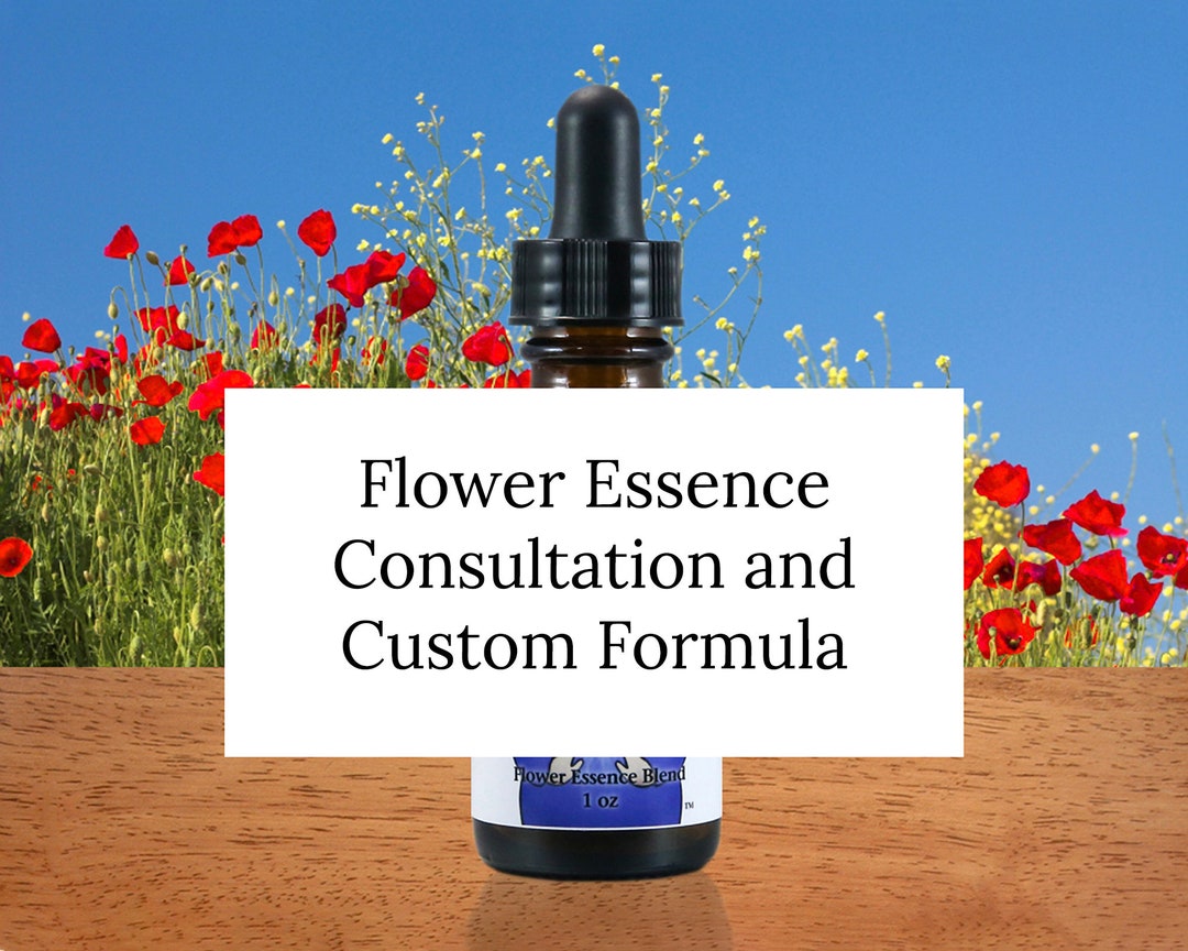 Flower Essence Consultation and Custom Formula, Organic, Reikiinfused