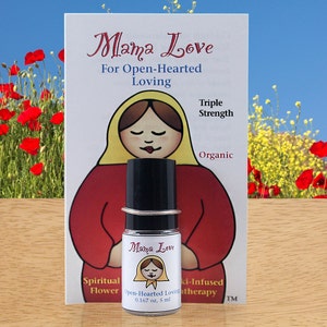 Open-Hearted Loving, Organic Aromatherapy Perfume with Reiki-Infused Flower Essences, Bach Flowers, Opening the Heart, Love, Aphrodisiac image 1