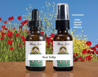 Star Tulip Flower Essence: Listen to Your Inner Guidance, Dropper or Spray