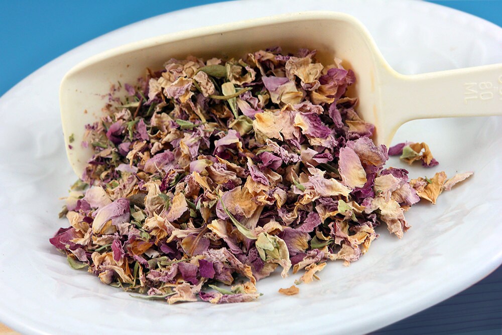 Organic Dried Pink Rose Petals Pink Rose Buds Edible Etsy