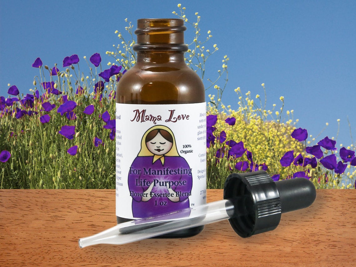 Custom Flower Essence Formula Organic Reikiinfused North Etsy