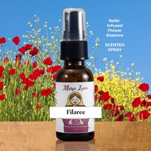 Filaree Flower Essence Scented Spray for Releasing Obsessive Worry about Small Things