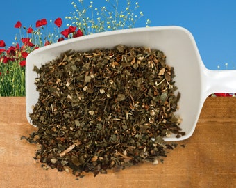 Organic Hawthorn Leaves and Flowers, Dried Herb, Herb Tea, Culinary Supply, Food Craft Supply