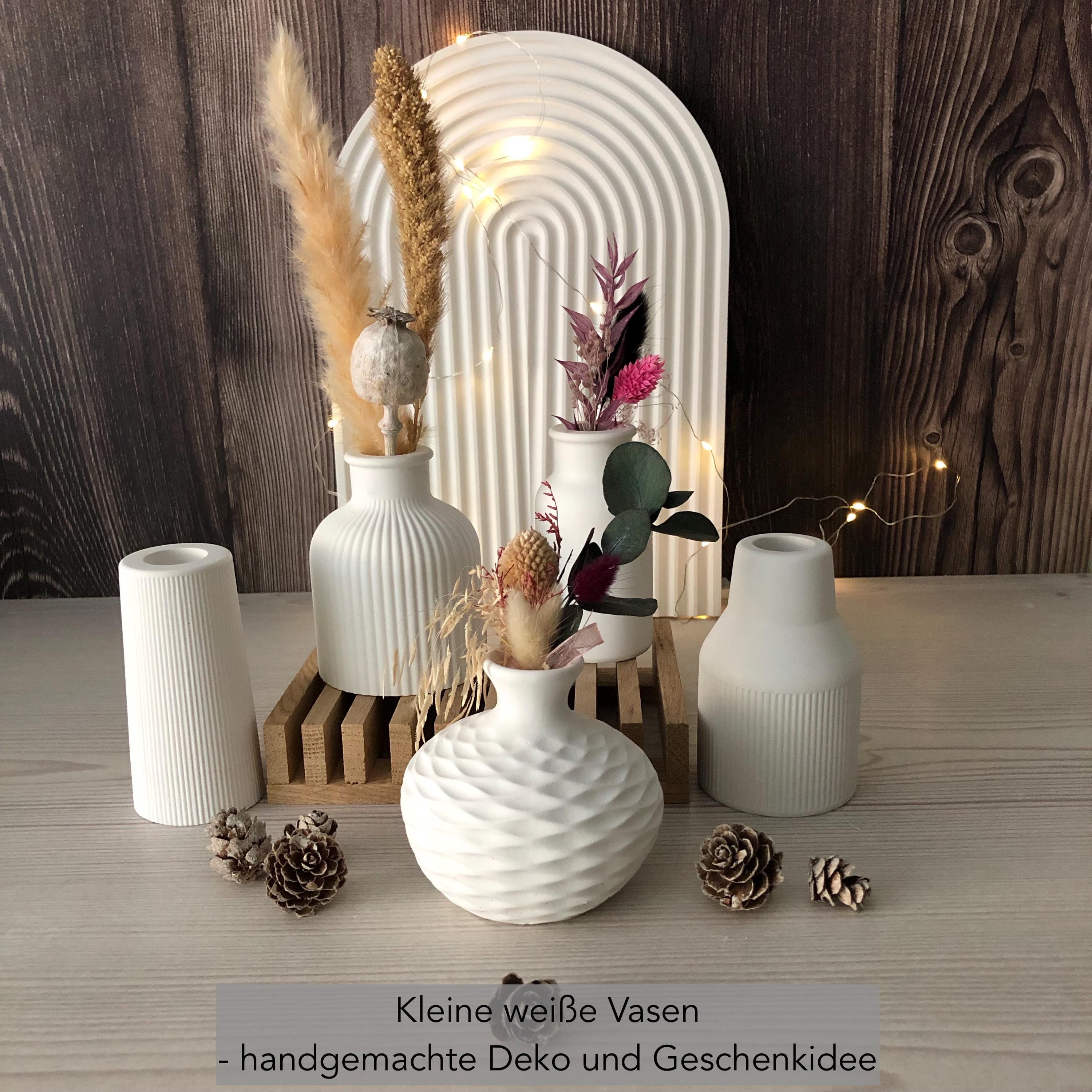 5er-Set Mini-Glasvasen – Süße Tischdekoration Für Blumen, Vintage-Look, Perfekt Für Hochzeit & Deko
