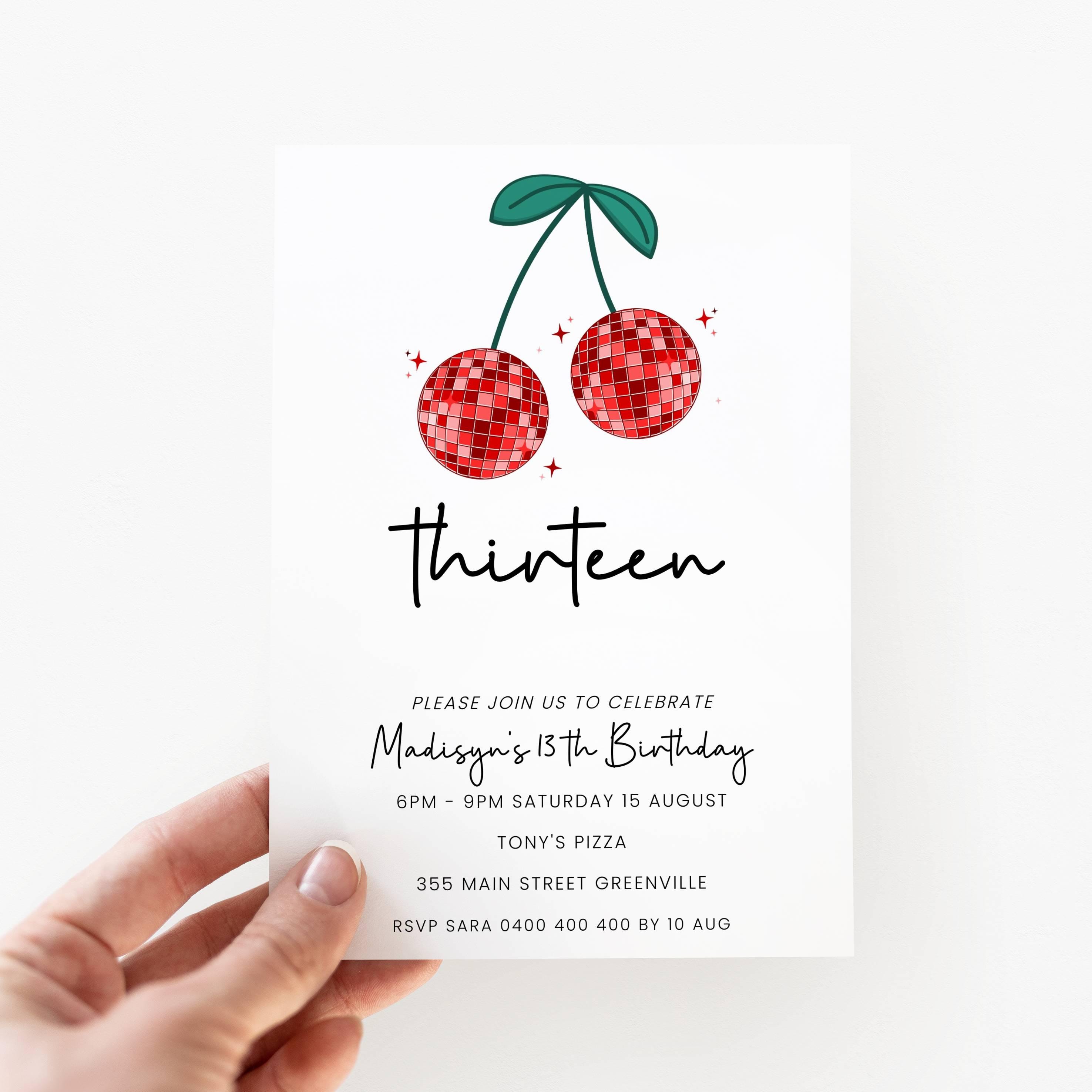 クリミナルガールズ INVITATION（The Best Price） Vit Amazon.com : ANYEMW 4x6 13th Birthday Invitations, 13th