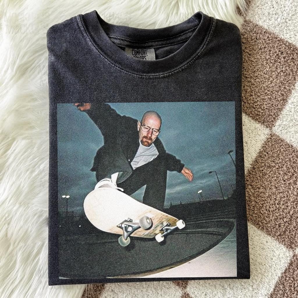T-shirt Homme Walter Crystal - Séries TV Breaking Bad - Coton 100% - Coupe Régulière - Imprimé De Qualité - 9