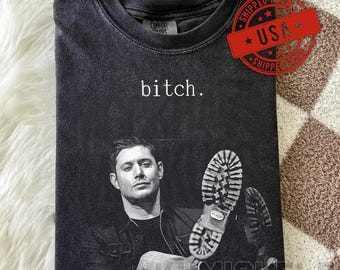 Vintage Supernatural Dean Winchester Comfort Colors Tee, Funny 90s Movie Shirt