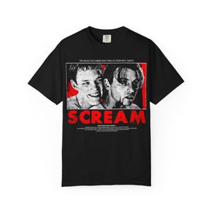 Vintage Scream movie Comfort Colors Shirt image 5