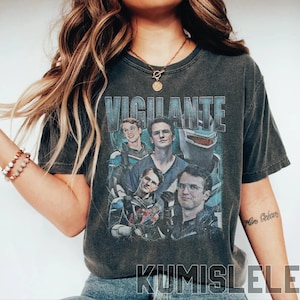 Adrian Chase Vintage-Inspired Graphic T-shirt, Unisex Casual Tee, Perfect for Music Lovers, Ideal Gift for Birthdays, Comfort Colors