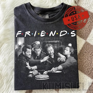 Comfort Colors Supernatural Retro Homage T-shirt | Sam & Dean Winchester Design | Supernaturals Shirt