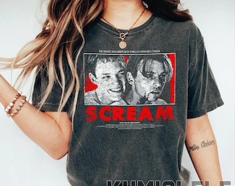 Vintage Scream movie Comfort Colors Shirt