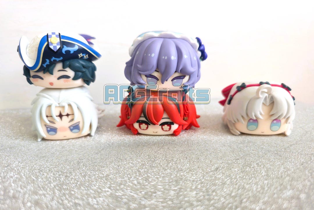 Wuthering Waves WUWA Acrylic Cute Chibi Figure Camellya Carlotta ...