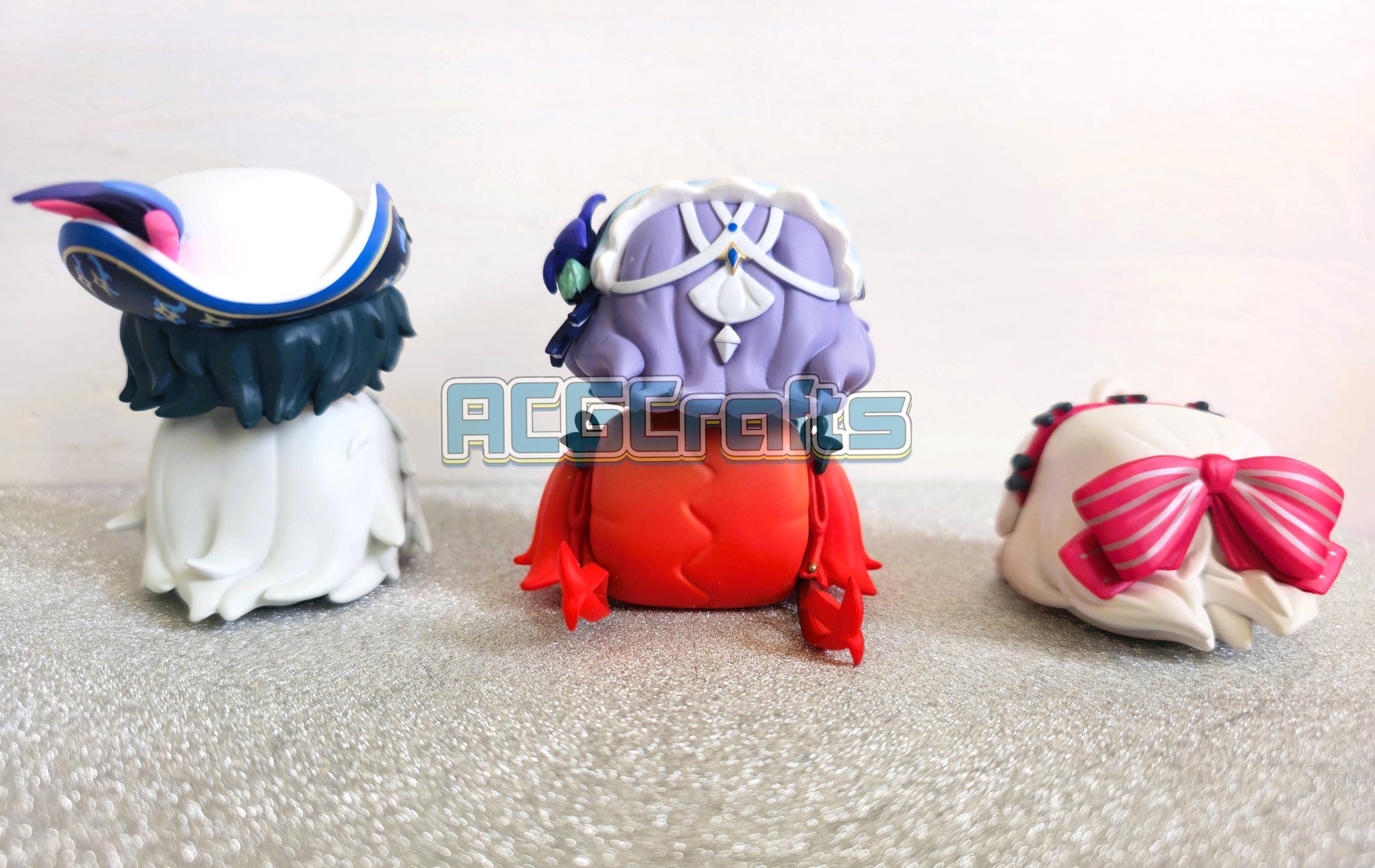 Wuthering Waves WUWA Acrylic Cute Chibi Figure Camellya Carlotta ...