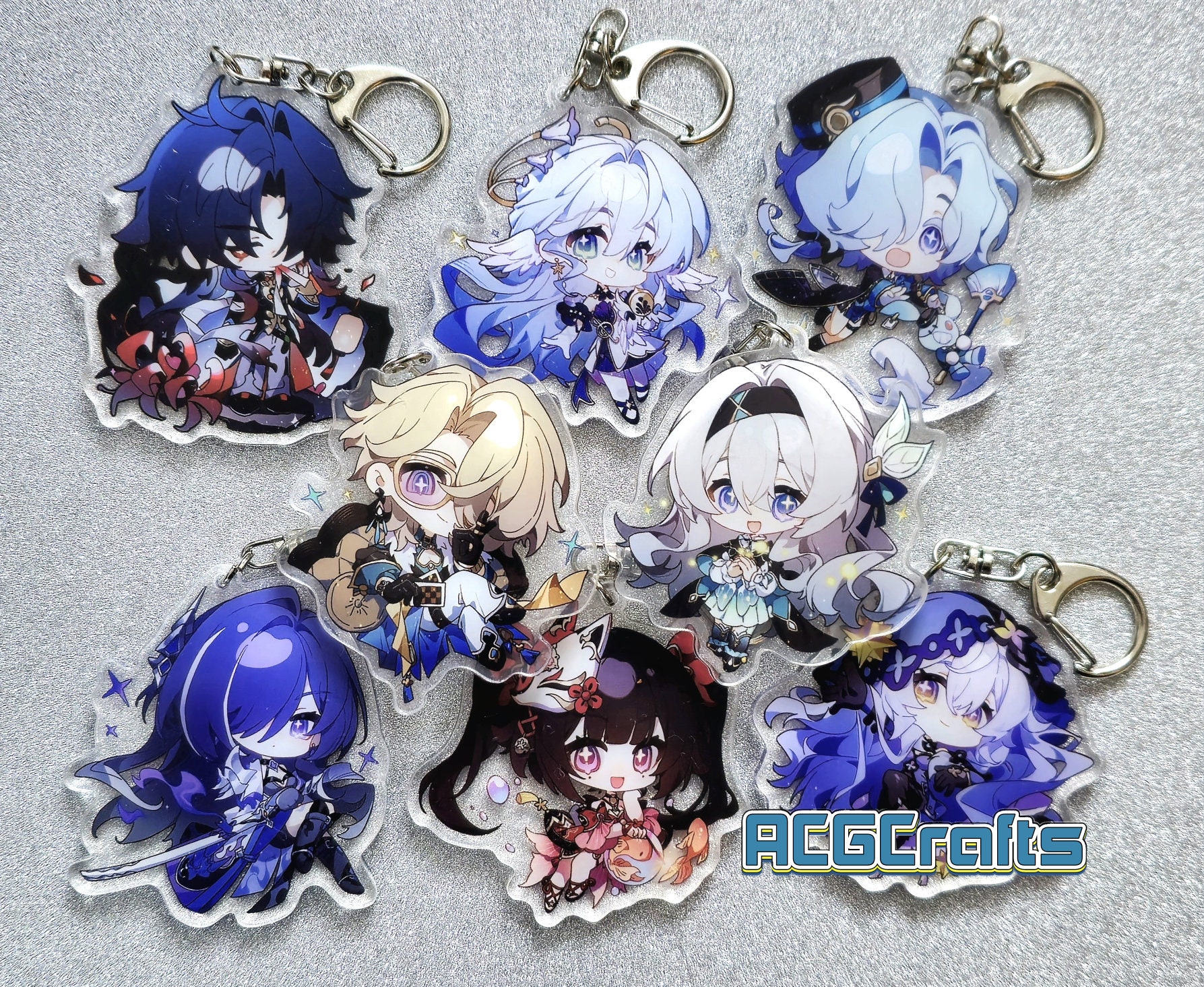 Buy 2 Get 1 Free Honkai Star Rail HSR Acrylic Charm --45
