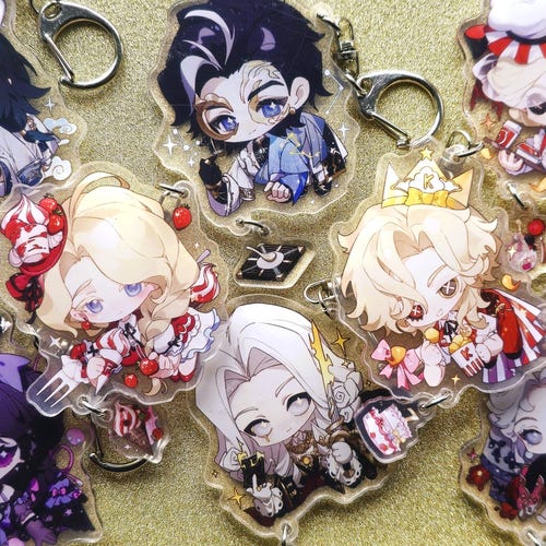 Identity V Acrylic Charm Character Keychain - 54 Designs - Etsy