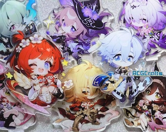 Buy 2 Get 1 Free Honkai Star Rail Acrylic Stand -57 Characters Phainon Castorice Anaxa Mydei Tribbie Rappa Herta Fugue Aventurine HSR Stand