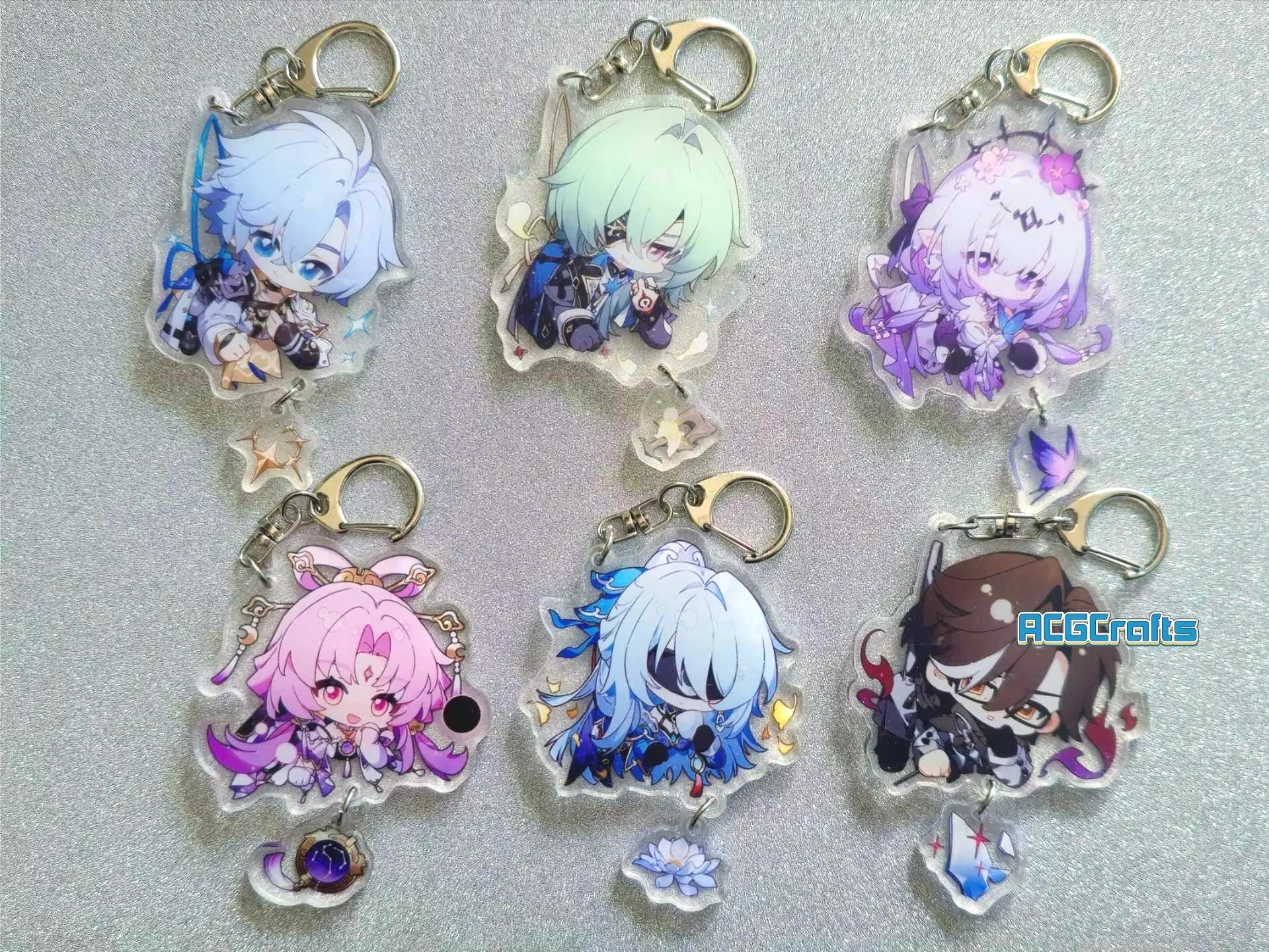 Buy 2 Get 1 Free Honkai Star Rail HSR Acrylic Charm --61