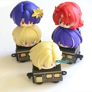 Honkai Star Rail mini PVC figure - Aventurine Kakavasha Dr Ratio Argenti Acheron