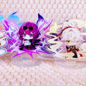 Honkai Star Rail HSR Supporto in acrilico - 16 personaggi Danheng Kafka Jingyuan Fuxuan Luocha Himiko Stand del 7 marzo