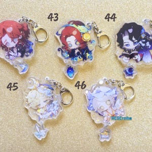 Identity V Acrylic Charm Character Keychain - 54 Designs - Etsy
