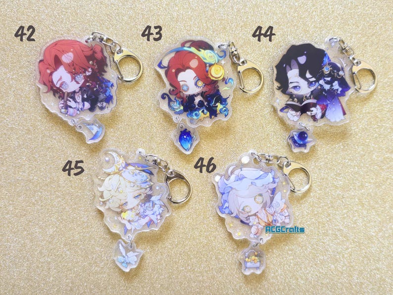 Identity V Acrylic charm Character keychain - 54 Designs image 9