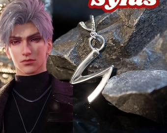 Love and Deepspace Sylus necklace,Sylus gift,handmade necklace,シン、진운 necklace Stacking Bracelets accessories,Anime Pendant Necklace,Cosplay