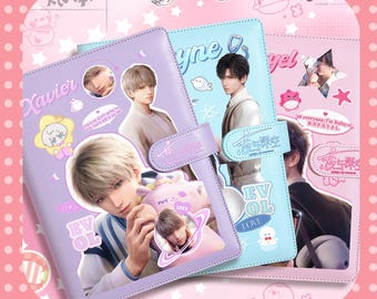 Love and Deepspace Hard Cover Journal- Xavier, Zayne, Rafayel Whiskers & Lattes Journal Gift, Anime Lovers,Otome Game Merch Fanmade