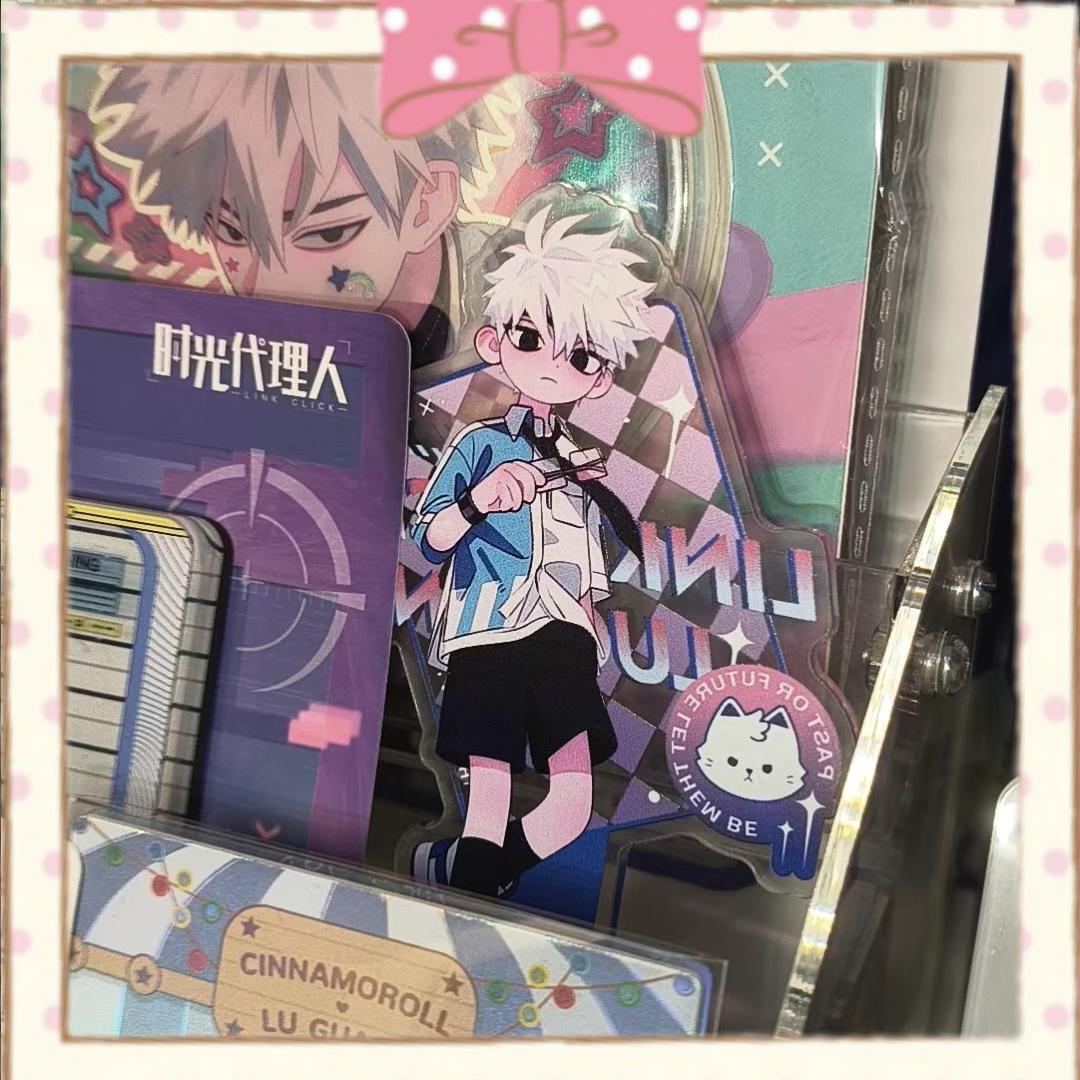 Link Click Acrylic Stand, Qiao Ling Cheng Xiaoshi Lu Guang, 10cm